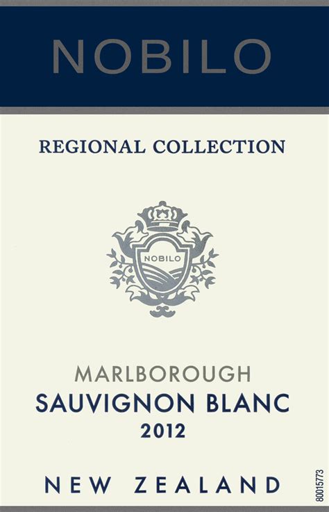 2012 Nobilo Sauvignon Blanc Wine Library