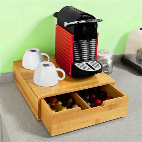Coffee Pod Storage Drawercoffee Capsules Holder Stand Box Tea Box 13