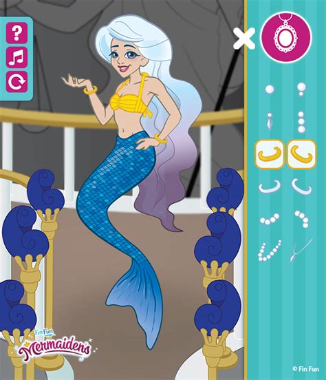 Javascript Mermaid Dress Up Game Alisa Flaherty Artist Designer