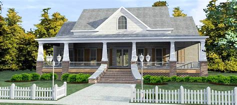 Grand Wrap Around Porch 86223hh Architectural Designs House Plans