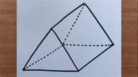 How To Draw A Triangular Prism