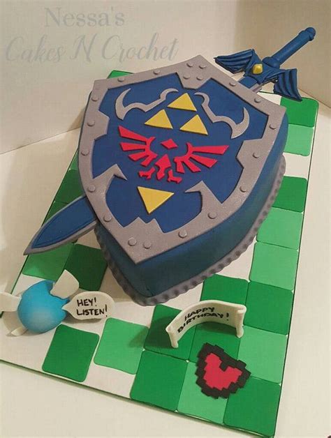 This Listing Is For 1 Zelda Hylian Shield Cake Topper All 100 Edible