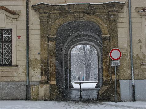Fotos Gratis Nieve Invierno Arquitectura Calle Ventana Edificio