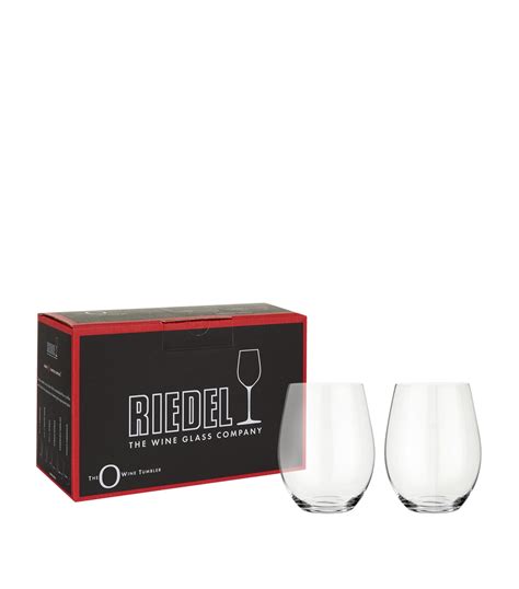 Riedel “o” Stemless Red Wine Glasses Cabernet Merlot Set Of 2 Winelover Wine Glasses And
