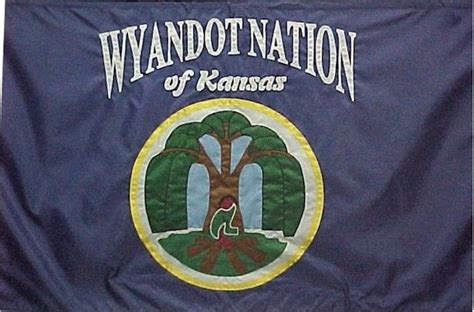 Wyandot Nation Native American Flag Huron Indians First Peoples