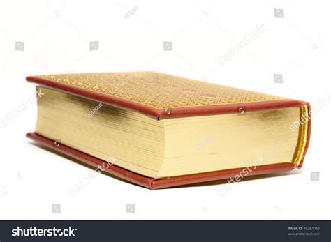 Thick Book Gilded Pages Stock Photo 46287049 Shutterstock