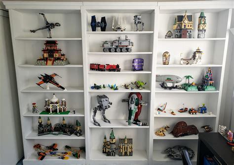 My Lego Shelves Still Adding And Rearranging Rlego