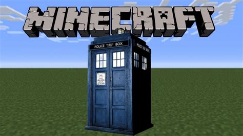 Minecraft Doctor Who Tardis Youtube