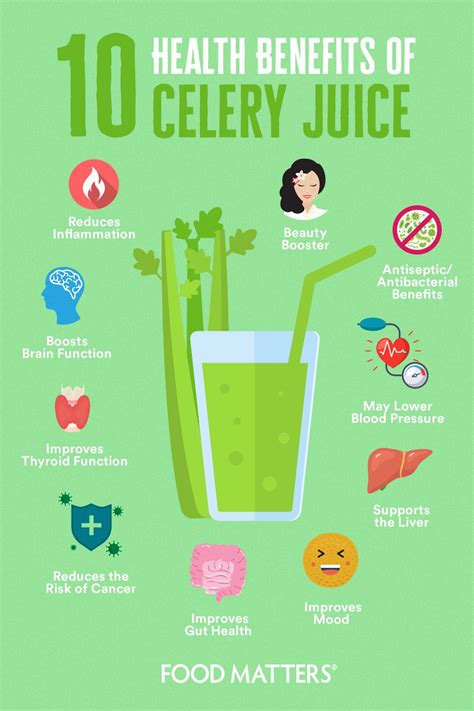 10 Health Benefits Of Celery Juice Celery Benefits Health Celery