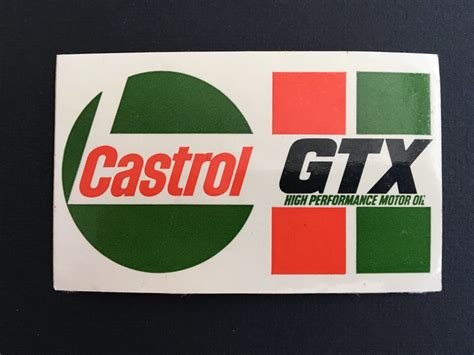 Castrol Gtx Logo Sticker Castrol Gtx Logo Sticker Flickr