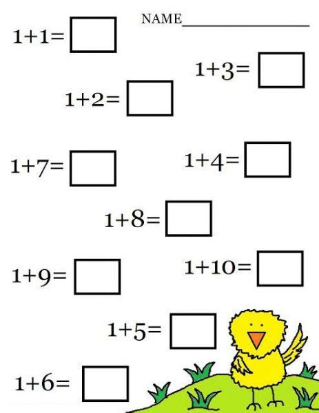 Addition, operations, introduction to algebra, reproducible, addition and subtraction word problems, addition of money (us coins), numeration, counting and spelling numbers, regrouping Free Printable Math Addition Worksheets For Kids ...