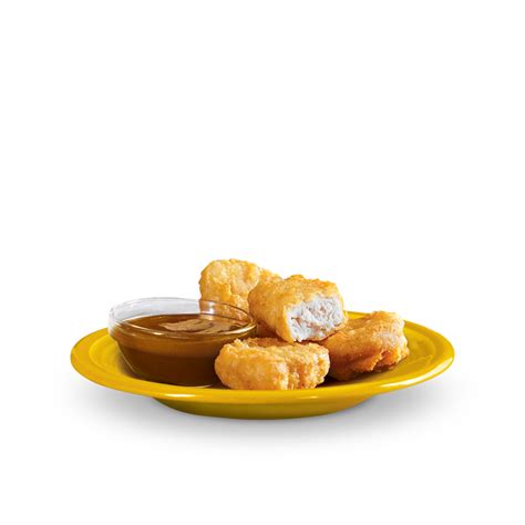 Nutrition and allergen information do not include dips. Chicken McNuggets® (4pc) Happy Meal® - McDonald's®