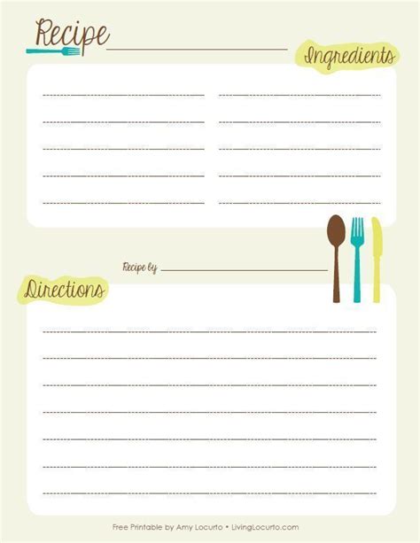 Pin On Recipe Cards