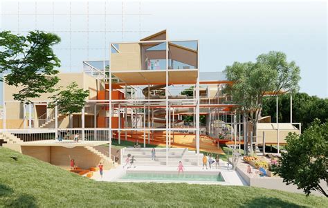 Education Reinvented Architects Rediscover Kindergarten Design In New