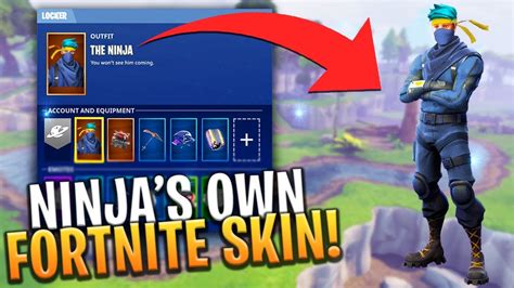 New Ninja Skin Coming To Fortnite Fortnite Battle Royale Youtube