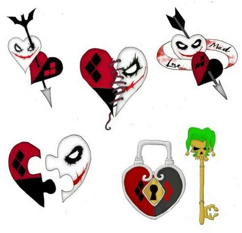 Simple Harley Quinn Tattoo Designs Best Tattoo Ideas