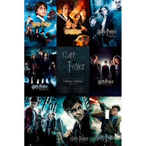 Harry Potter Collection 91x61 Cm Poster By Abysse The Little Things