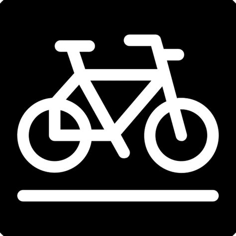 Bicycle Parking Sign Icon 素材 Canva可画