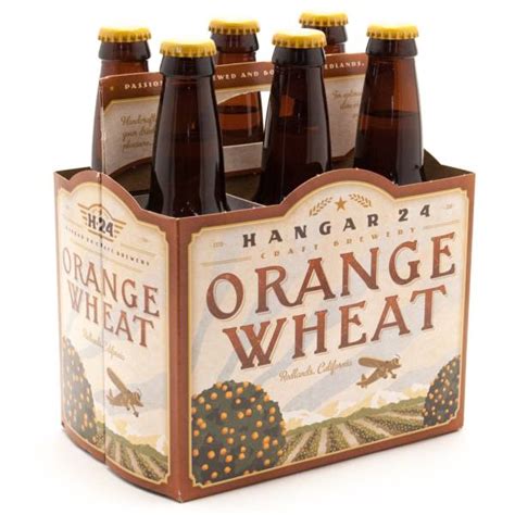 Hangar 24 Orange Wheat Beer 12oz Bottle 6 Pack Beer Wine And