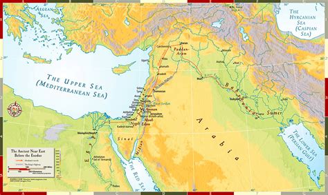 Maps Of Ancient Middle East Biblical