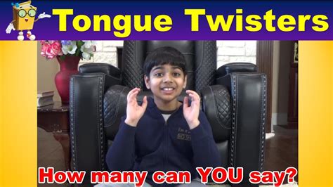 Tongue Twister Challenge Youtube