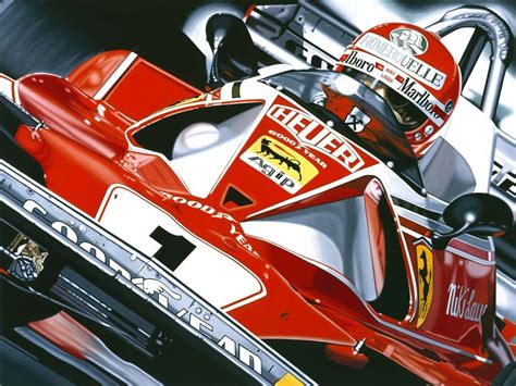 Formula One Racer Niki Lauda Sports Nation Ferrari F1 Formula 1