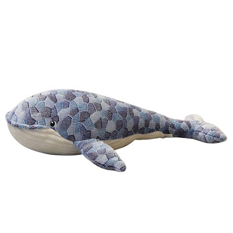 Giant Blue Whale Soft Stuffed Plush Toy Gage Beasley
