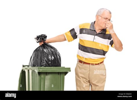 Man Throwing Away Trash Cut Out Stock Images And Pictures Alamy