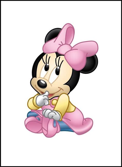 47 Baby Minnie Mouse C Baby Minnie Mouse Clip Art Clipartlook