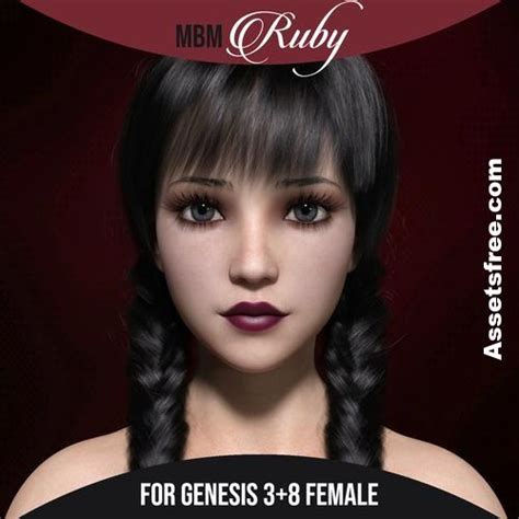 136933 Mbm Ruby For Genesis 3 And 8 Female ‣ Daz 3d And Poser
