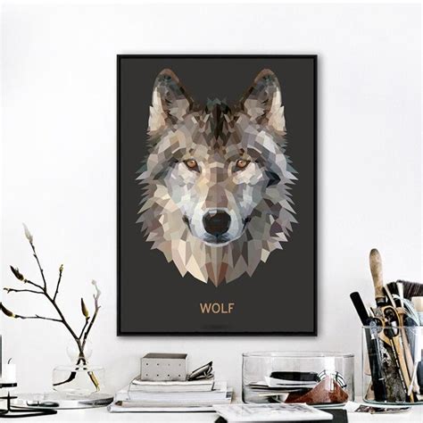 Posters Loup Animal Totem Shop