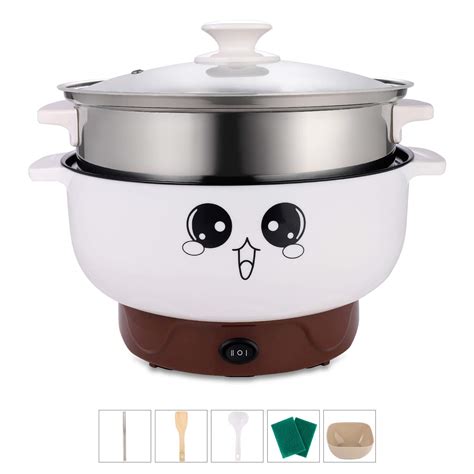 Buy 4 IN 1 Multifunction Electric Cooker Skillet Grill Pot Wok Electric