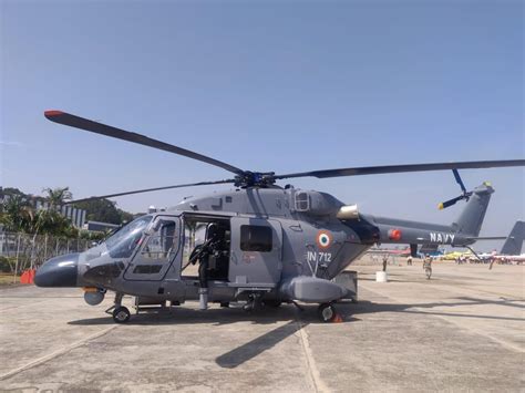 Advanced Light Helicopter Mk Iii Squadron Commissioned By Icg