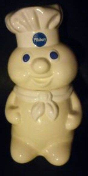 Pillsbury ceramic doughboy figurine 12.50 cookie jar w giggles music box medwin. Pin by Patty Altermatt on Pillsbury Dough Boy | Ceramic ...