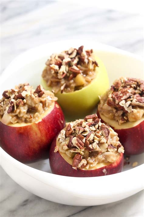 Healthy Baked Apple Oatmeal Recipe