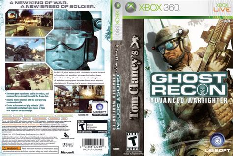 Tom Clancys Ghost Recon Advanced Warfighter Xbox 360 Game Covers