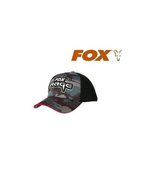 FOX RAGE CAMO TRUCKER CAP