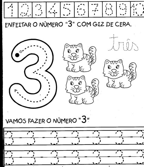 Atividades Do Numeral 3