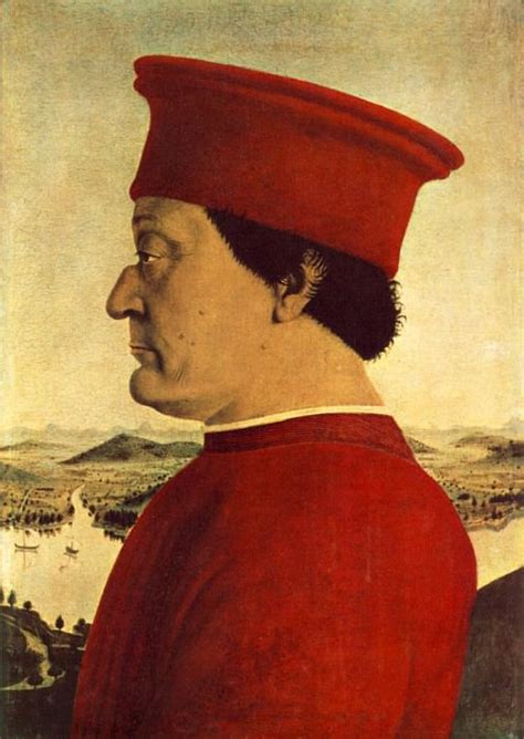 Portrait Of Federico Da Montefeltro — Piero Della Francesca