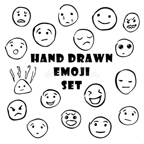 Line Art Hand Emoji Icons Stock Illustrations 308 Line Art Hand Emoji