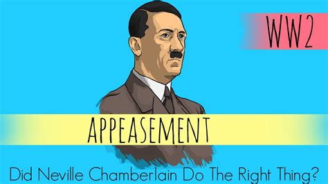 Appeasement Ww Did Neville Chamberlain Do The Right Thing Gcse History Youtube