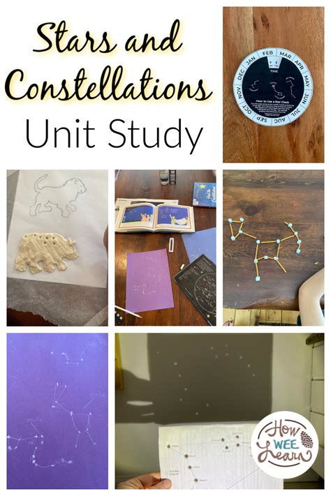 Stars And Constellations Unit Study For Kids How Wee Learn