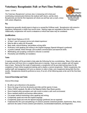 An outside evaluator often serves as a coach or additional facilitator depending on internal. receptionist appraisal answers - Fill Out Online, Download Printable Templates in Word & PDF ...