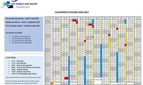 Calendrier Des Vacances Scolaires 2021 Maroc Calendrier Avent