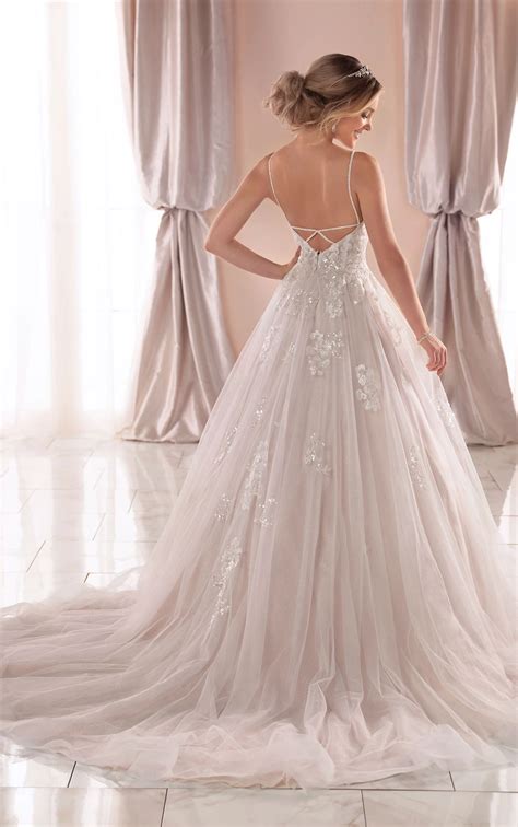 Sparkly Ballgown With Glitter Tulle Stella York Wedding Dresses