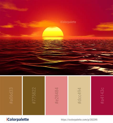 Color Palette Ideas From 7106 Sky Images Icolorpalette Sunset Color
