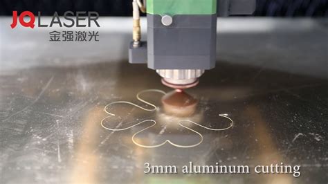 3mm Aluminum Cutting Laser Cutting Of Sheet Youtube