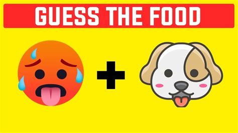 Can You Guess The Food By The Emojis In 10s Emoji Challenge Youtube