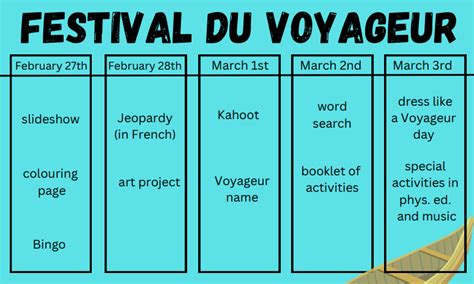 Festival Du Voyageur Week At Eams École Arthur Meighen School