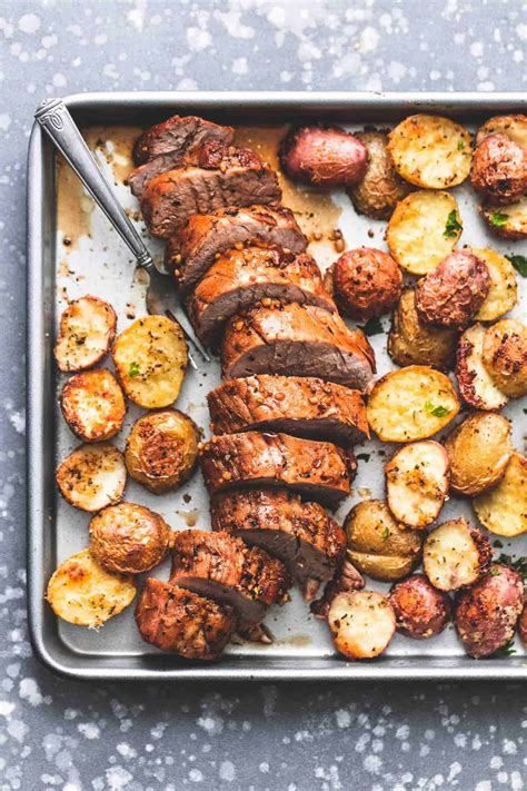 This cut of meat is good value, as well as pork tenderloins are good value and are always very tender and moist, as long as you take care not to overcook them. Sheet Pan Pork Tenderloin and Potatoes is a fabulous sheet ...